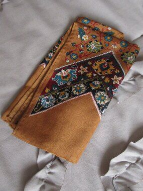 long designer printed scarf